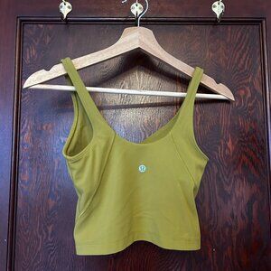 lululemon - Align tank - split pea green - size 4
